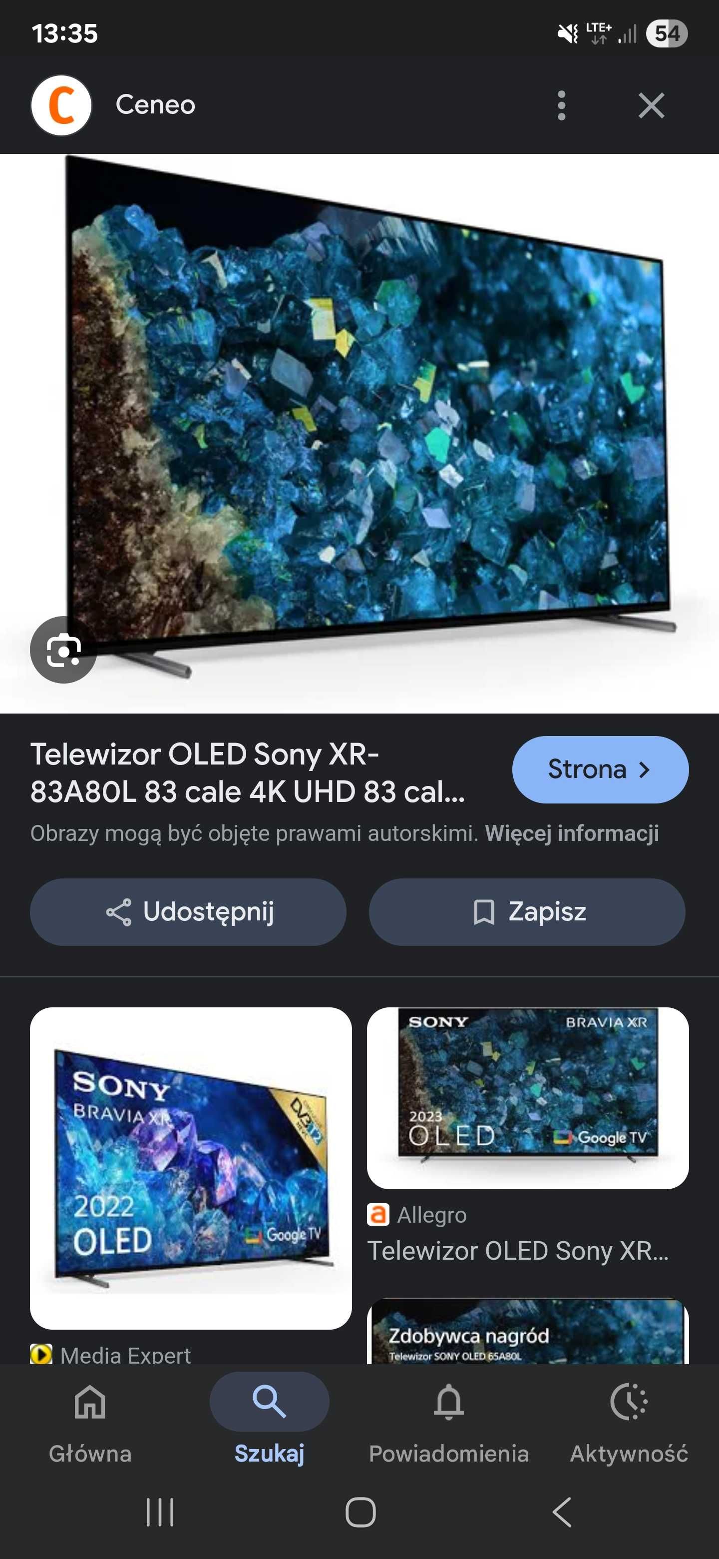 Telewizor Oled 83 cale