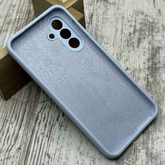 Чехол софттач Silicone Softy на Samsung A56/ A36/ A26 Микрофибра Чохол