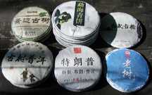 TEA Planet - Herbata PuErh prosto z Chin - dyski 357 g. - 6 szt.