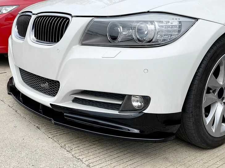 BMW E90 E91 LIFT 2008/2012 Dokładka zderzaka przedni SPLITTER CZARNY
