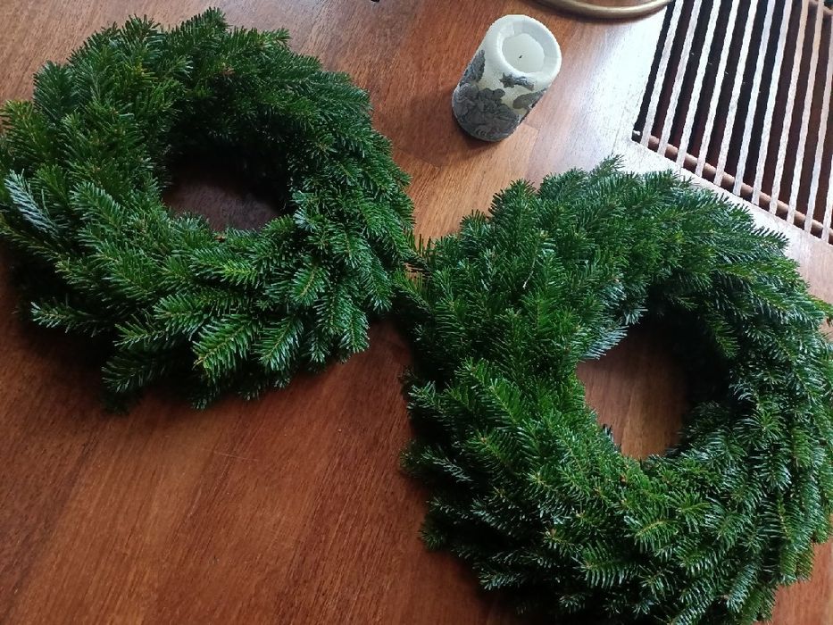 Zestaw wianków na cmentarz 2x45cm+2x40cm