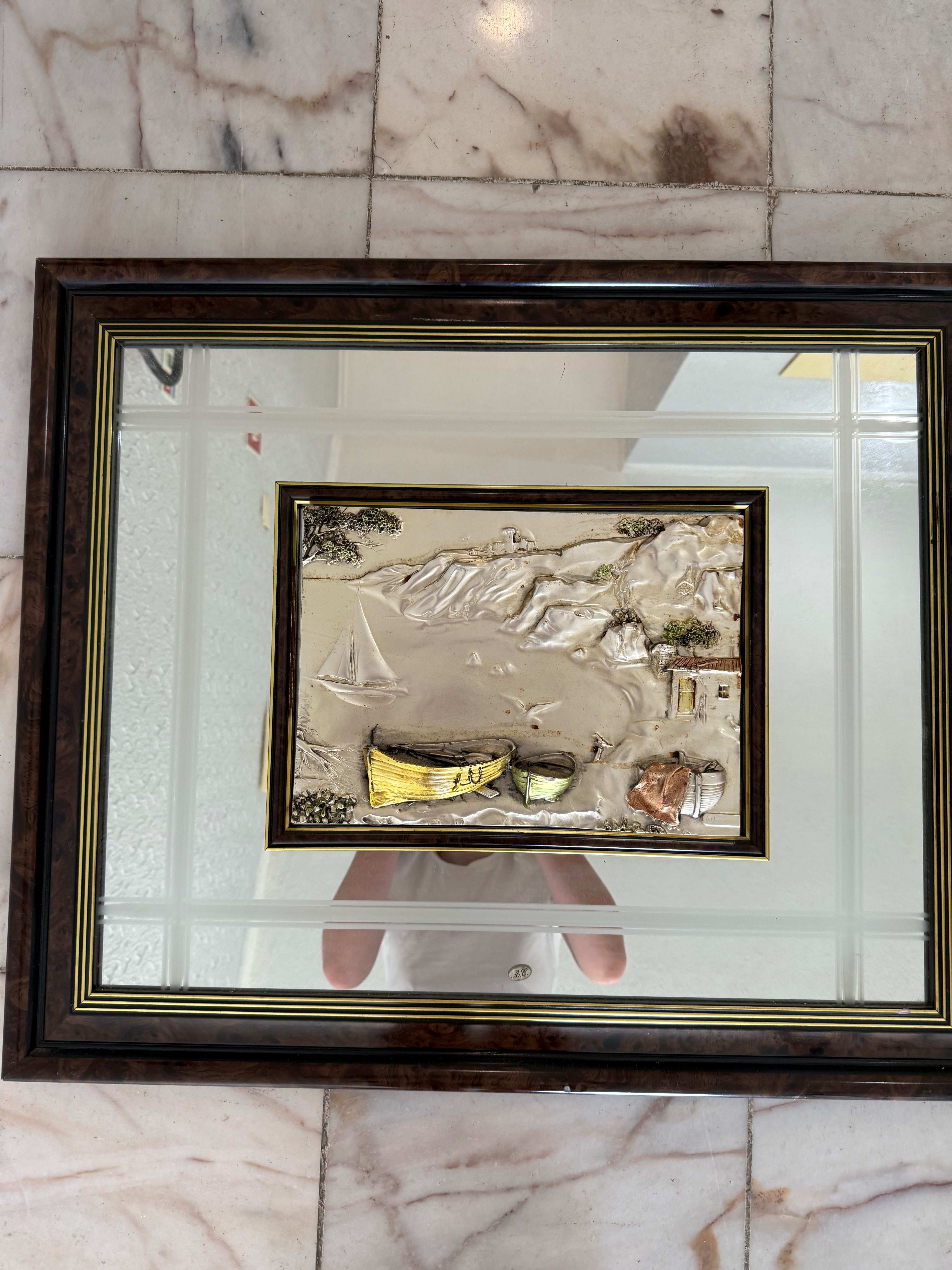 Quadro com espelho