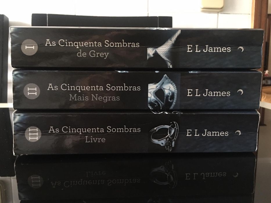 Coleção "As Cinquenta Sombras" de E.L.James