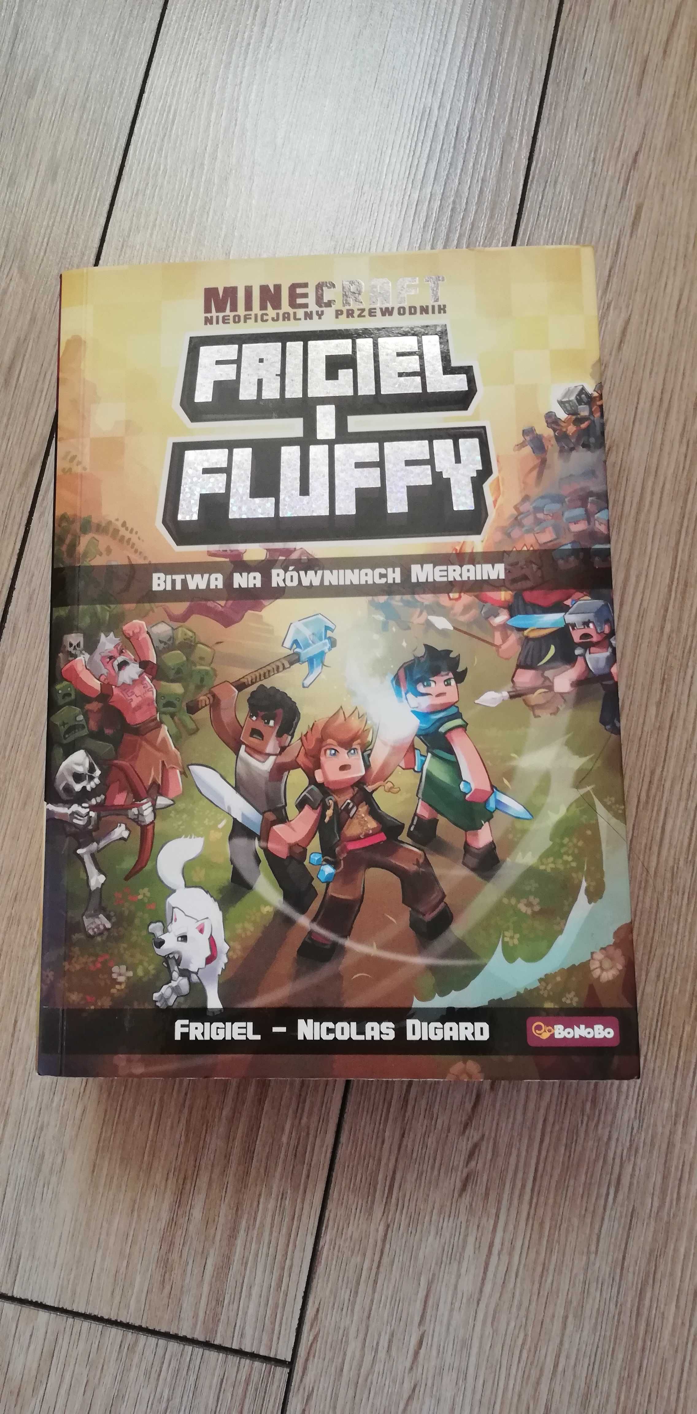 Książka Minecraft Friger i Fluffy Bitwa na równinach Meraim