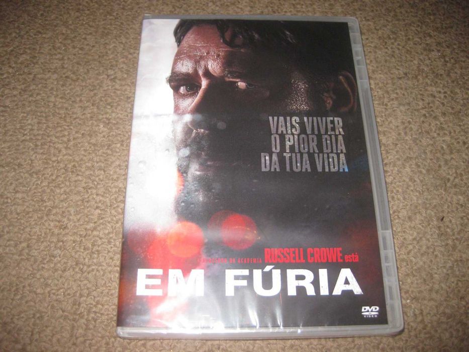 DVD "Em Fúria" com Russell Crowe/Selado!