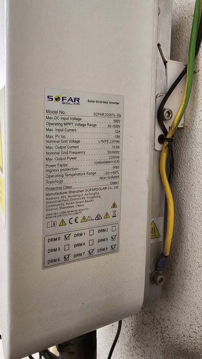 Inversor SOFAR SOLAR 2.2KW