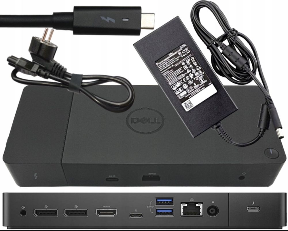 Nowa stacja dokujaca Dell WD19TB - USB-C Thunderbolt