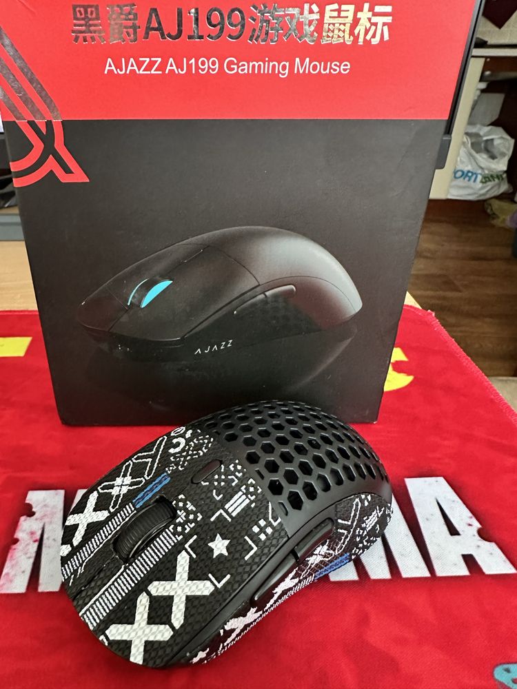 Ігрова миша Ajazz AJ199 Black 1K герц