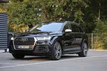 Audi SQ7 SQ7 salon polska ceramika max. wyposażenie niski przebieg ASO