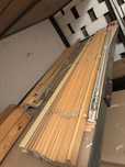 Żaluzje drewniane 120 cm 3 sztuki