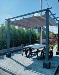 Pergola ogrodowa Sherloo 3x3 aluminium