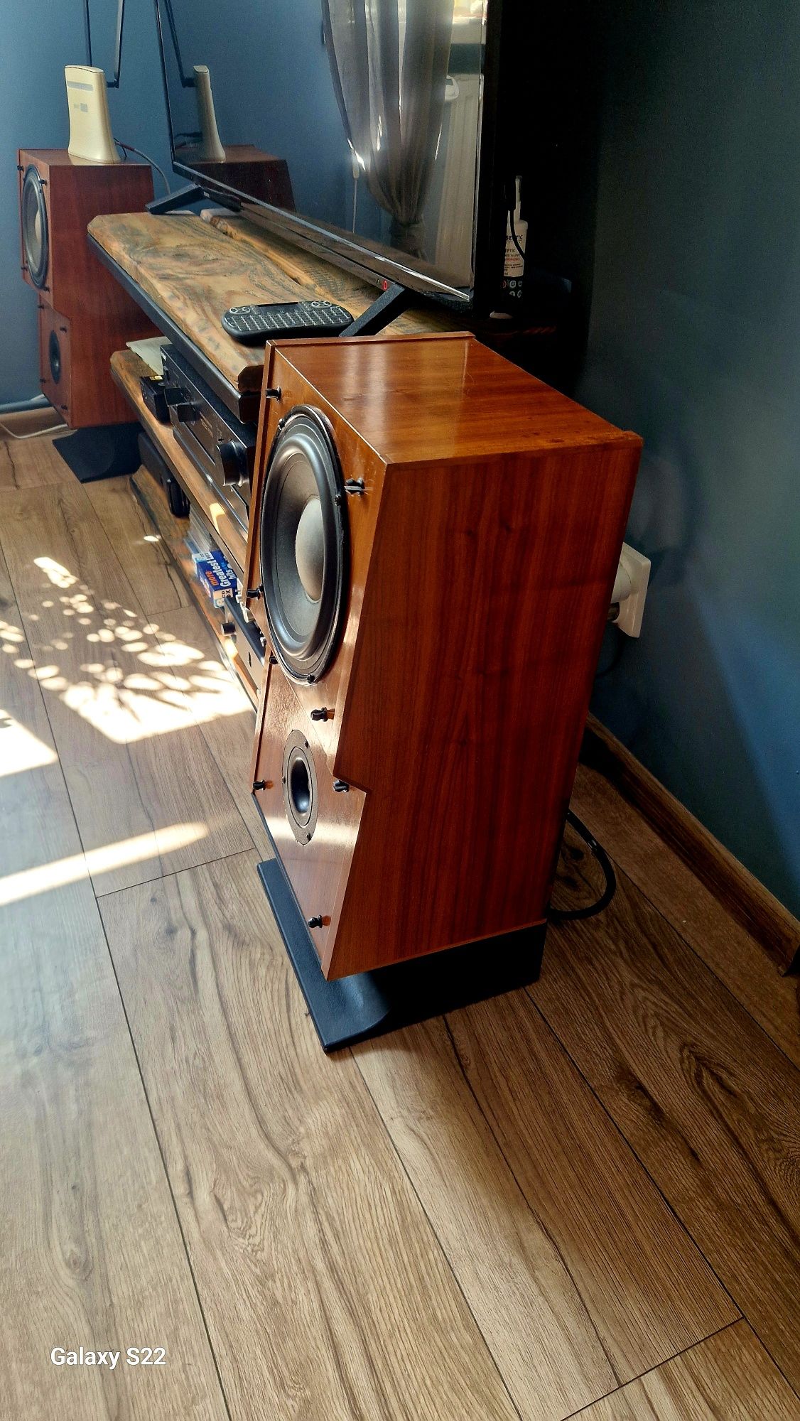 DYNAUDIO 100 rzadkie kolumny kolekcjonerskie w st. bdb po regeneracji