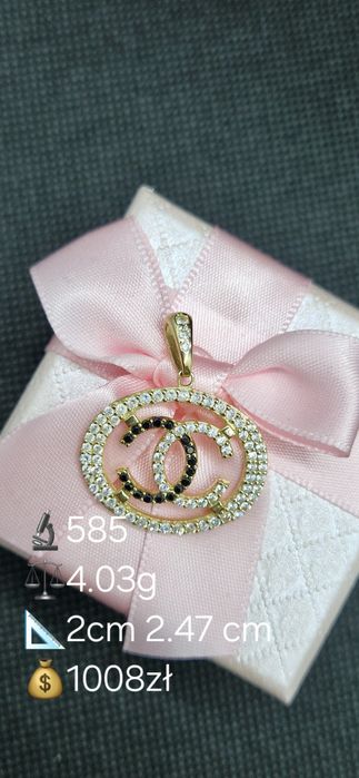 Złote przywieszki Próba 585