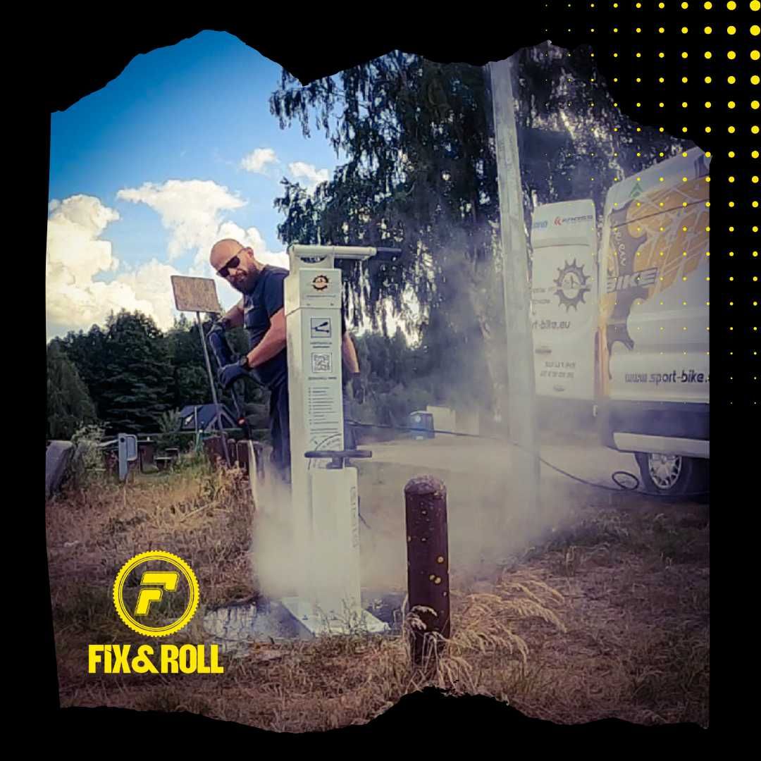 Fix&Roll – Nowoczesne Stacje Naprawy Rowerów dla Firm i Instytucji