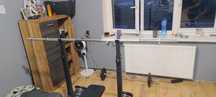Sprzedam gryf prosty 180cm 28mm gruby gwintowany