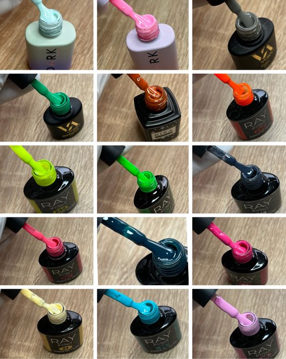 Продам гелі, гель лаки, блискітки. Інструмент