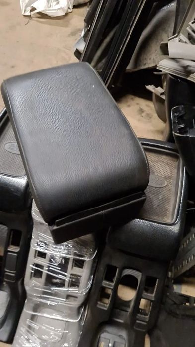 Land rover freelander cubby box Apoio Braco preto consola