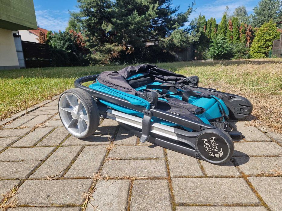 Wózek spacerówka Baby Jogger City Mini turkusowy + gratis