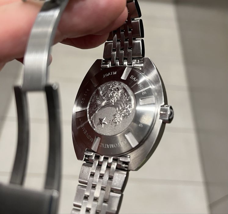 Zegarek męski Seestern sub300t, Doxa, automat, szafir, NH35, używany