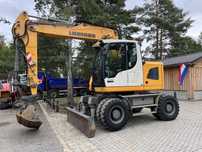 liebherr 918 koparka kołowa z niemiec