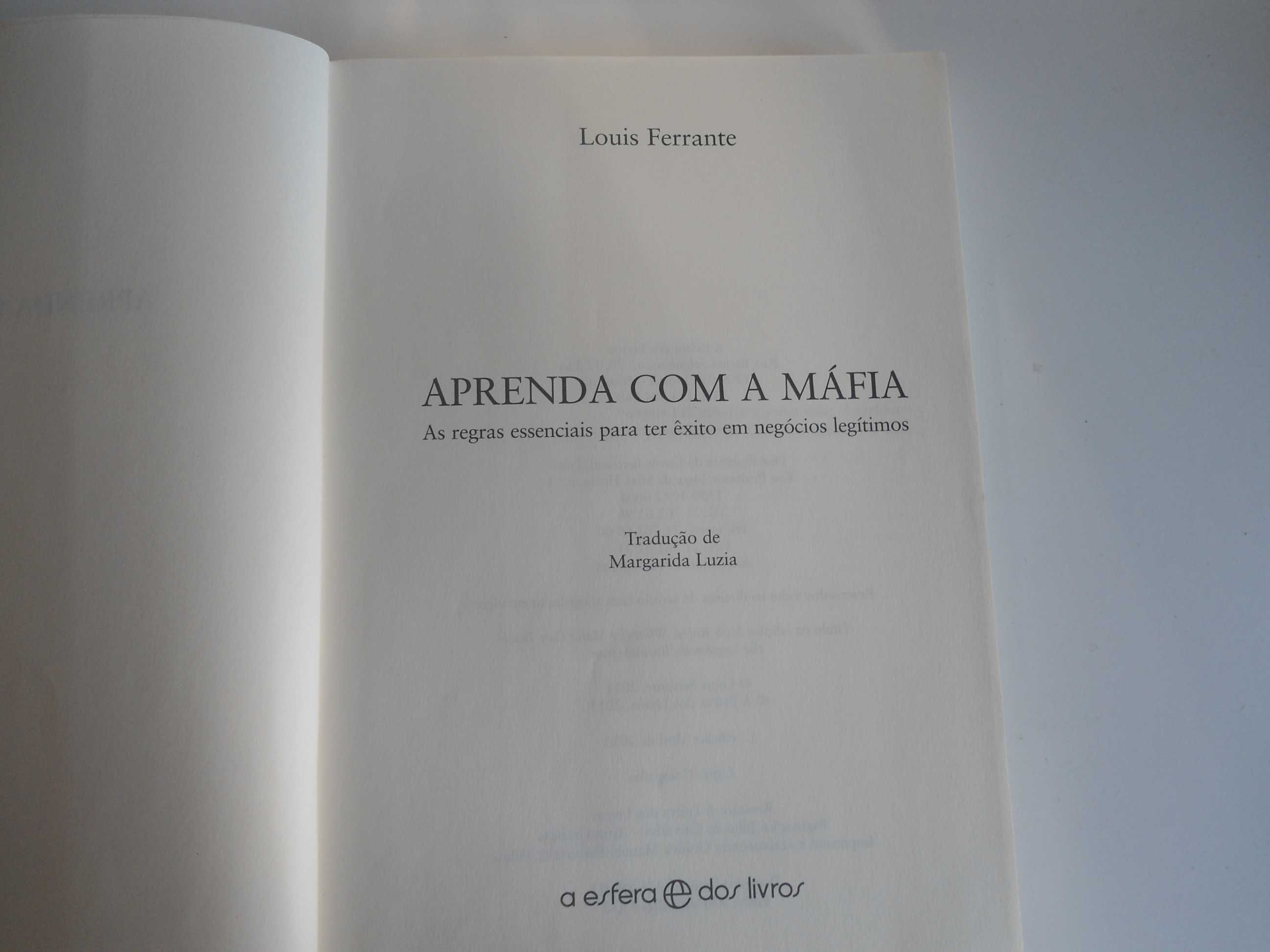 Aprenda com a Máfia por Louis Ferrante