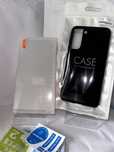 szkło hartowane 9h + etui czarne samsung S20FE