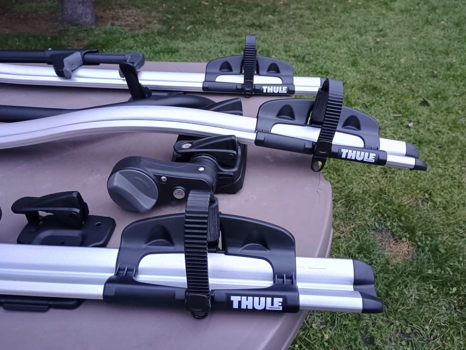 Uchwyt bagażnik rowerowy Thule Proride 591 zestaw 3 szt one key system