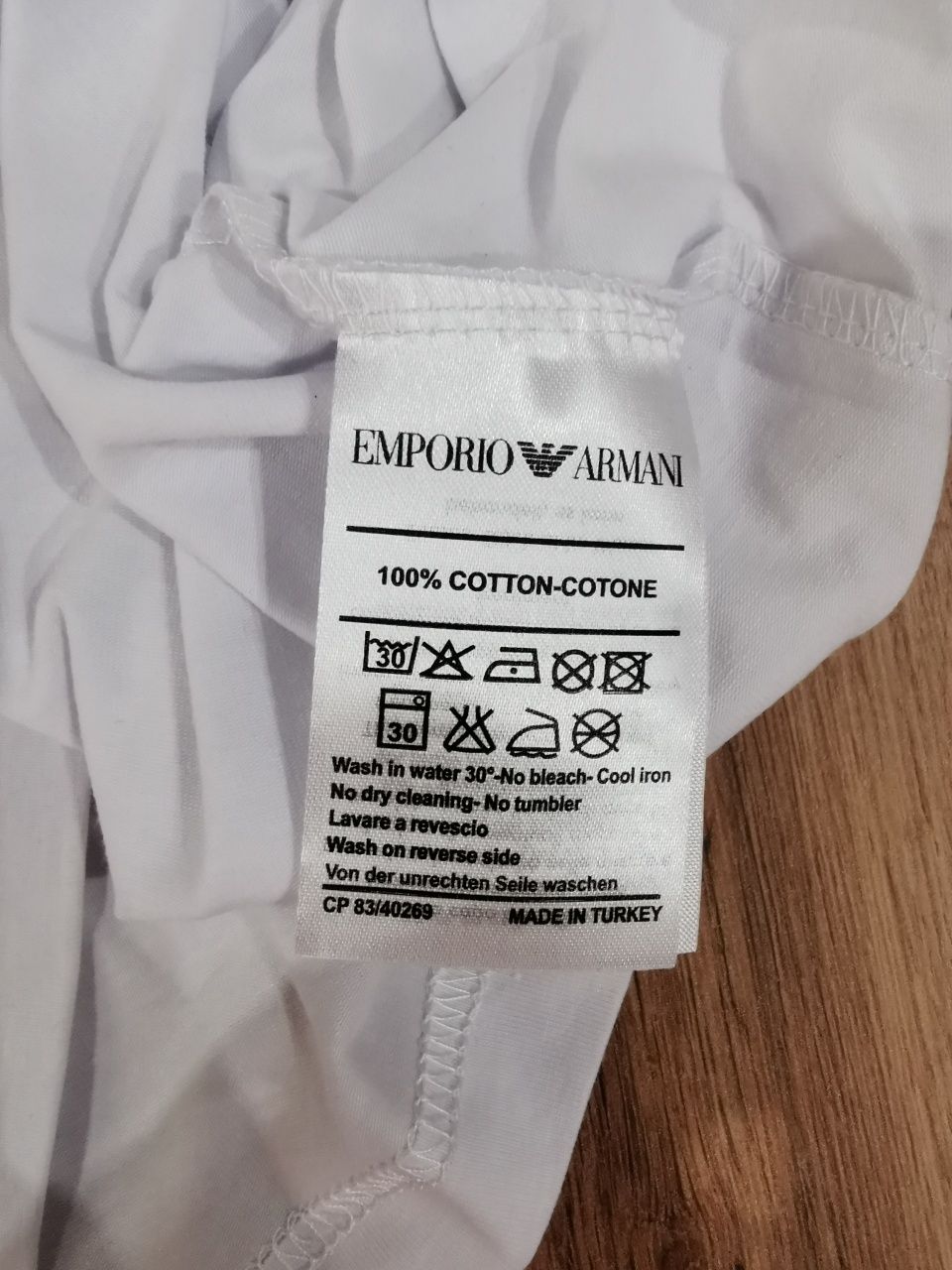 Koszulka bluzka t-shirt męska Emporio Armani r. M