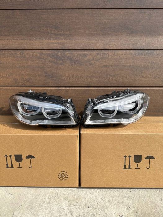 BMW 5 F10/F11 — Передні фари Full LED (No Adaptive) | Нові | Комплект