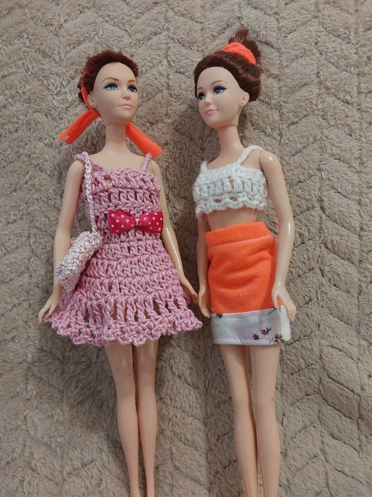 Ubranka dla lalki typu Barbie sztuk 29