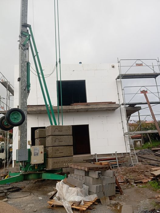 Alugo grua monofásica