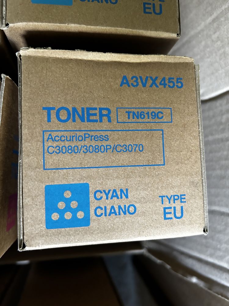 Тонер TN619C для Konica Minolta C3070/ C3080/ C3080P / C4070 / C4080