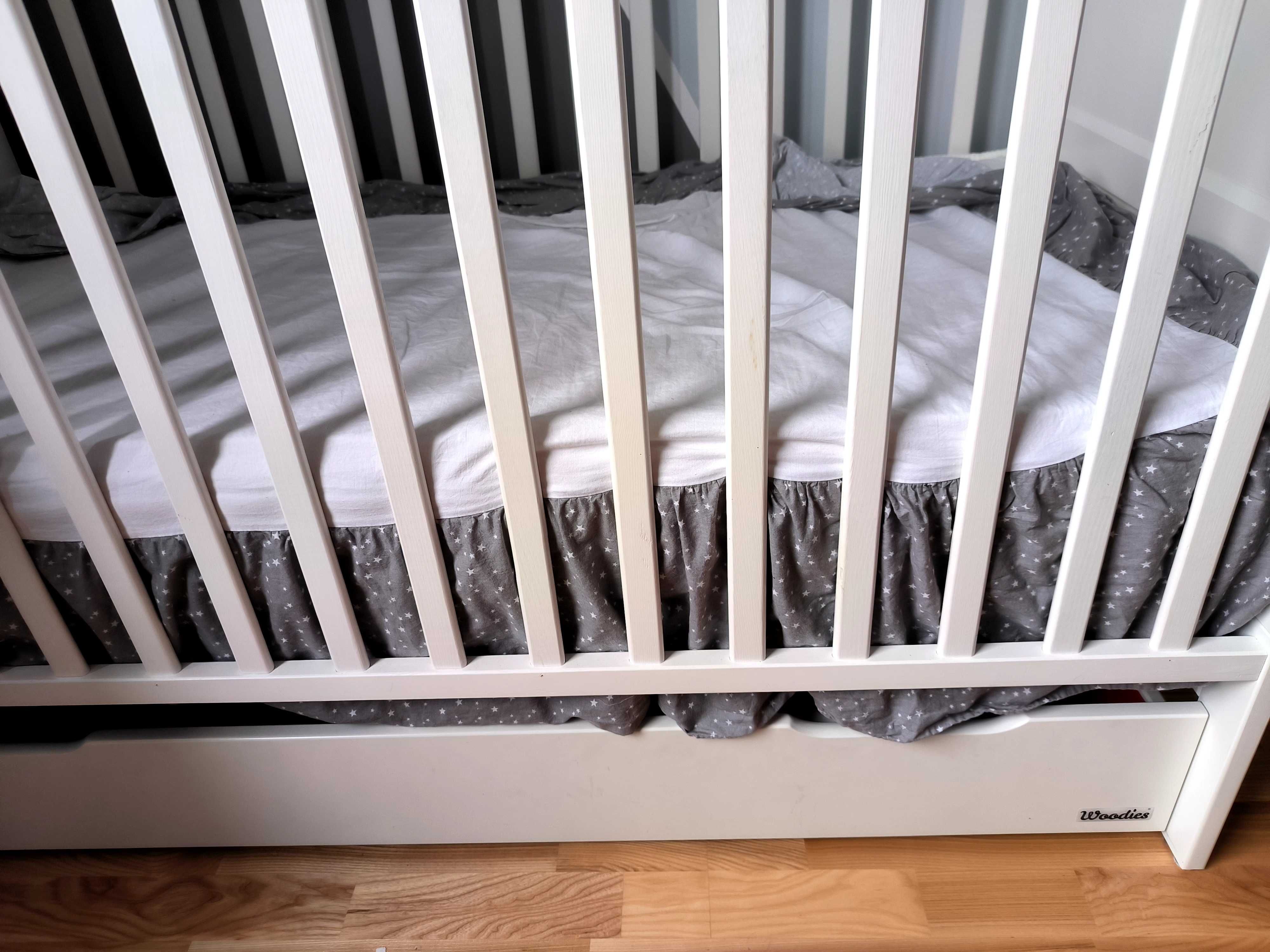 Łóżko dziecięce, woodies Classic Cot Bed 140×70