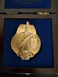 Medalha caravela dos descobrimentos  prata 925