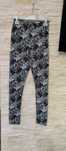 Legginsy damskie w piękny wzór czarno-białe L/40 Golddigga