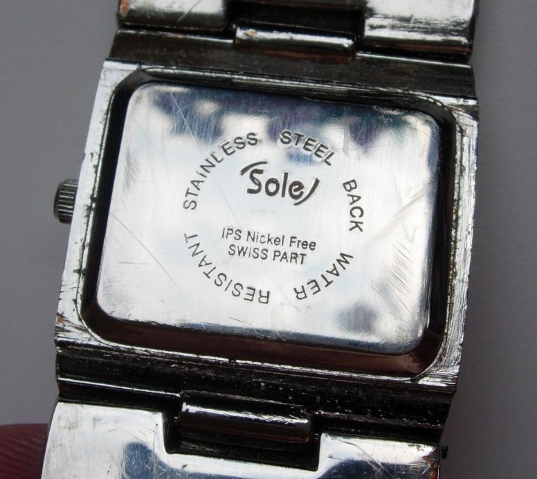 Damski zegarek marki Sole quartz swiss part