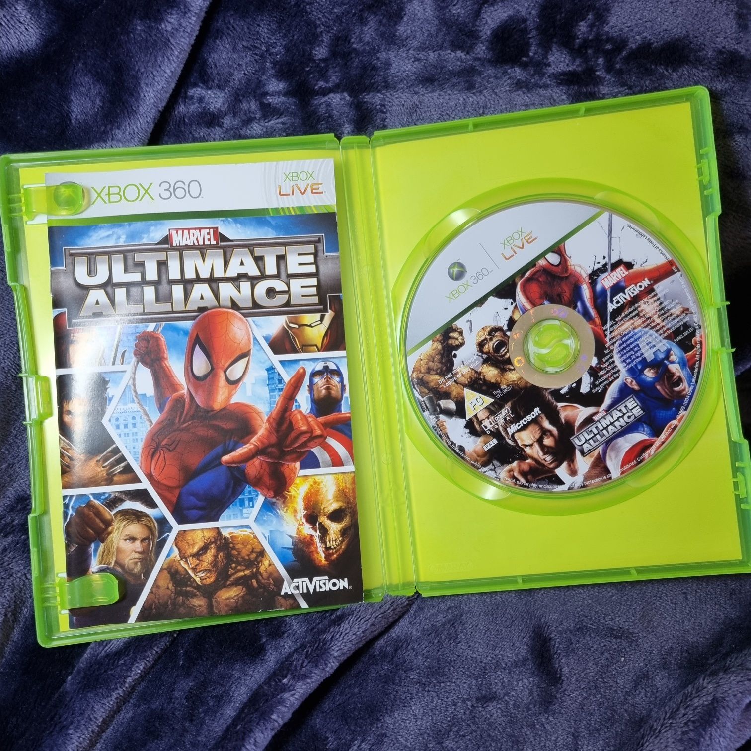 Ultimate Alliance Marvel Xbox 360 Spider Man