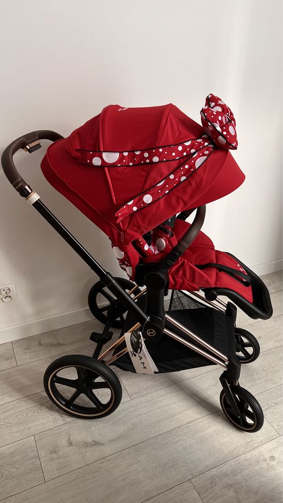 Tapicerka Cybex priam 4.0 Petticoat Red by Jeremy Scott