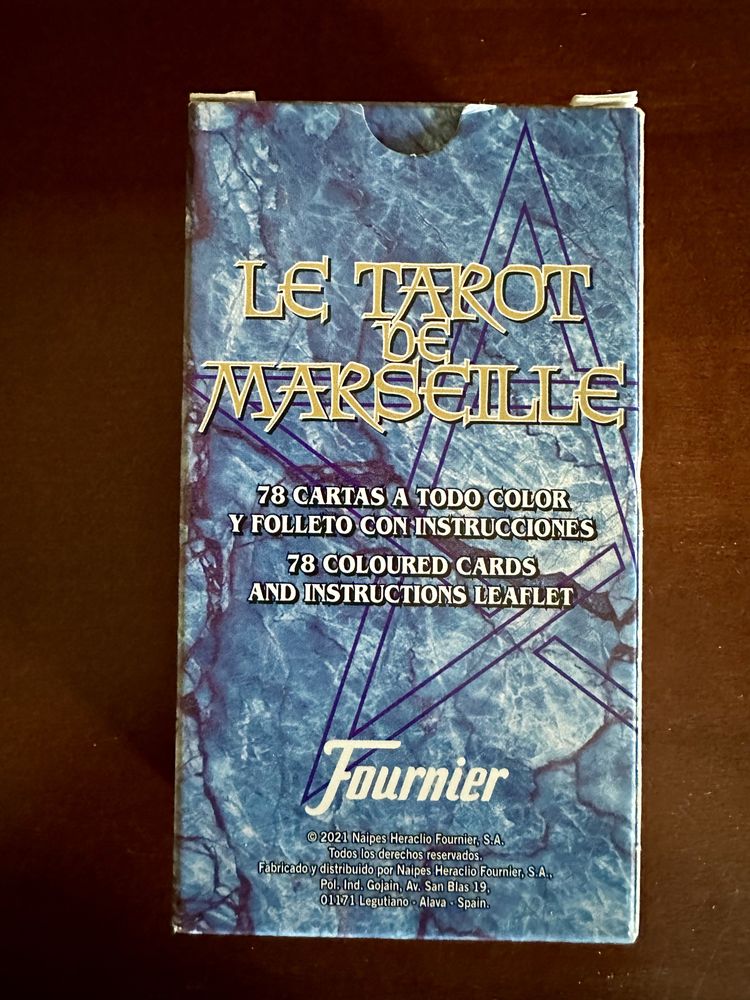 Tarot de Marselha de Fournier (novo e original)