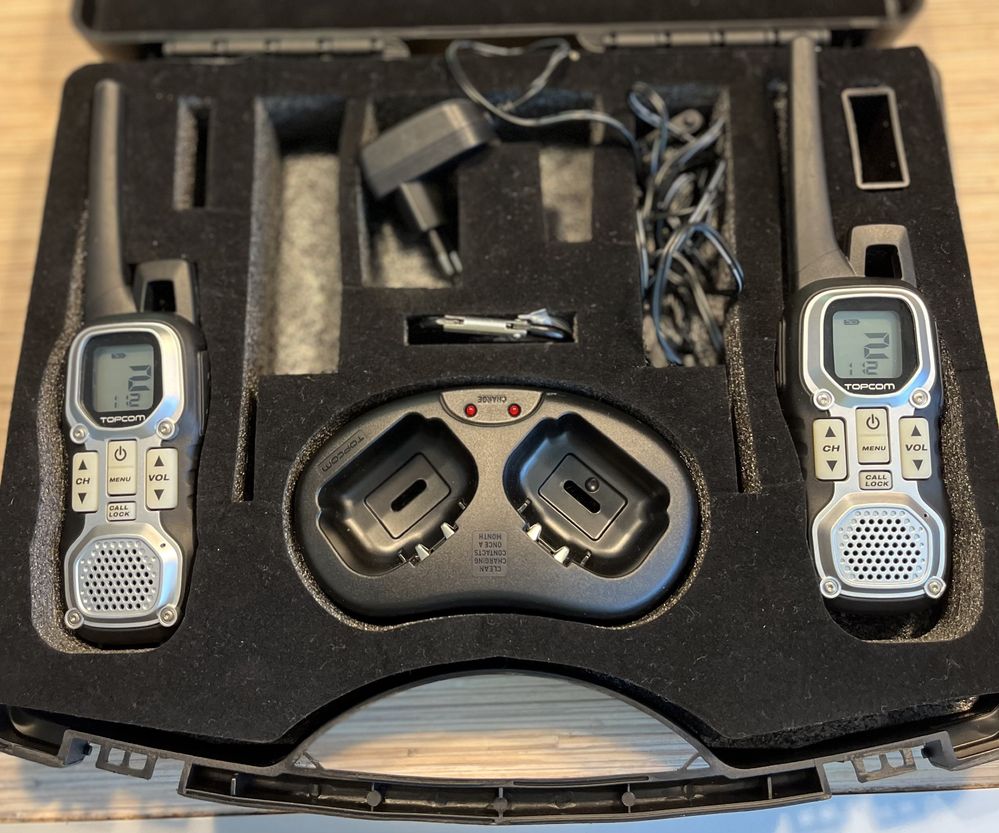 Radiotelefon 2 szt Topcom