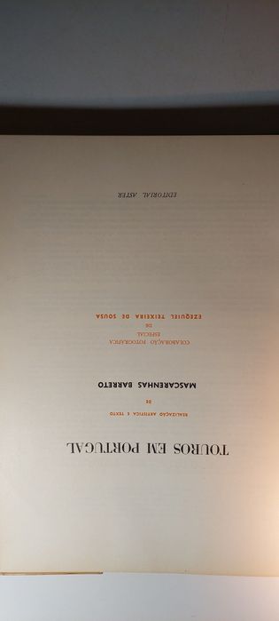 Touros em Portugal - Mascarenhas Barreto (1962)