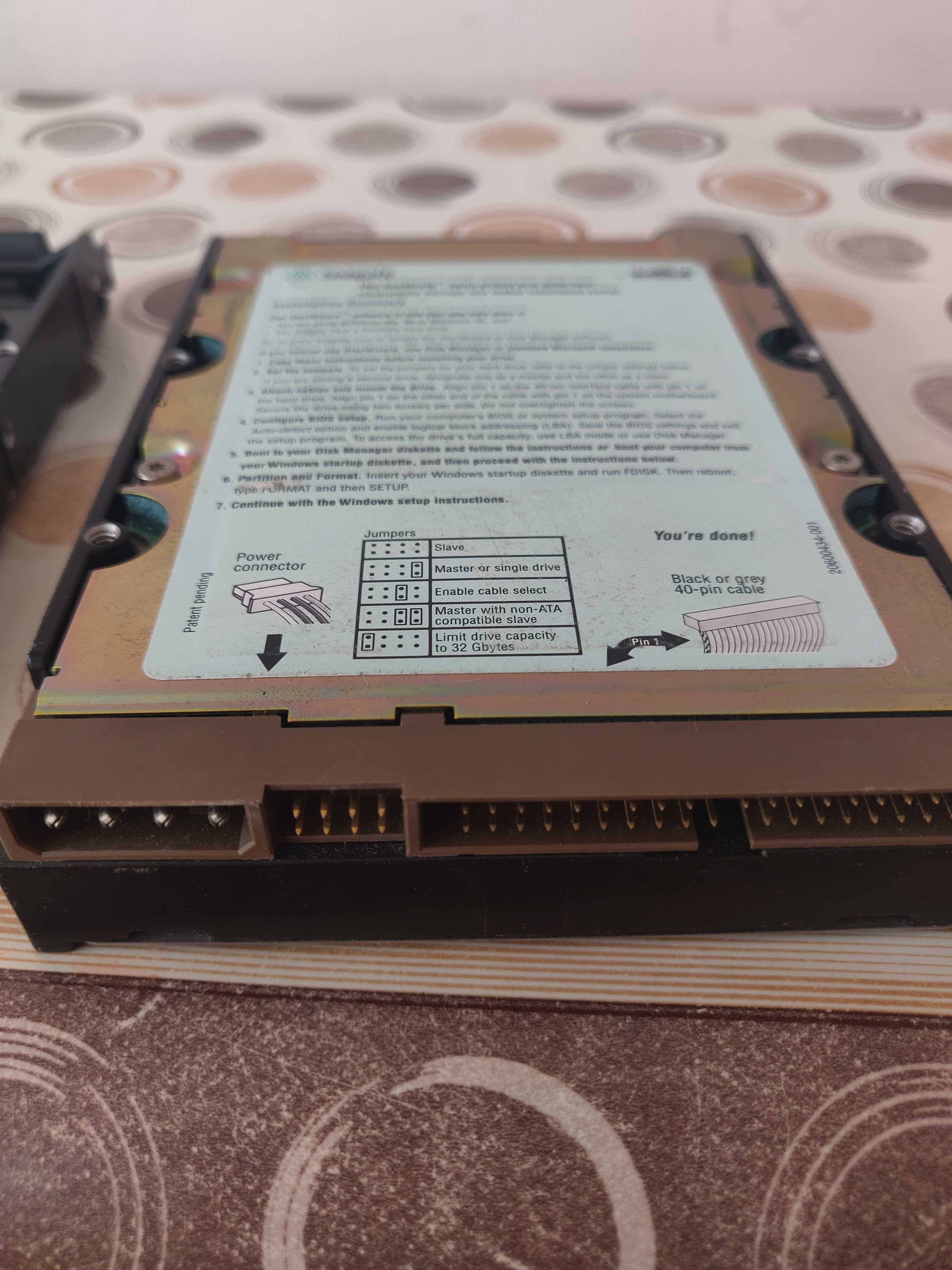 Вінчестер,винчестер,hdd sata  жесткий диск 20 gb