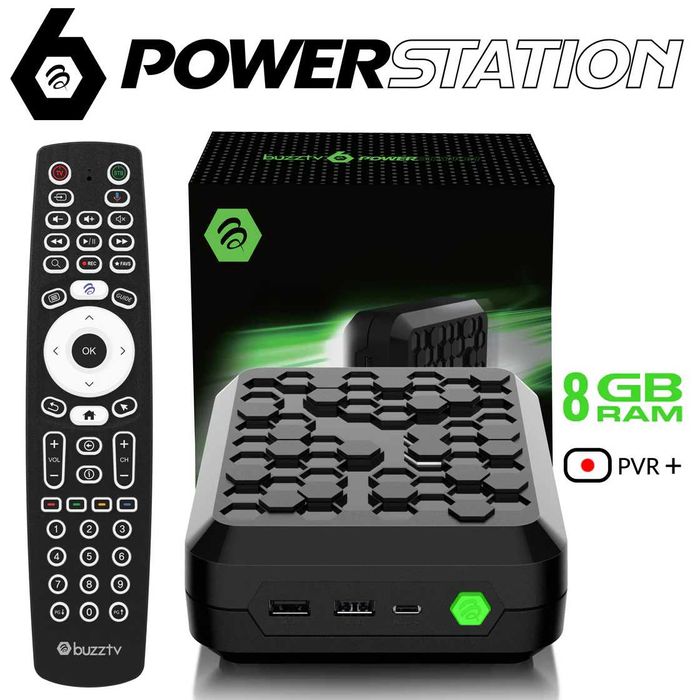 BuzzTV PowerStation 6 - 8K android TV