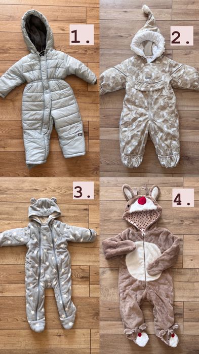 Комбінезон дитячий Lenne 74 Primark комбез зима демі , чоловічок