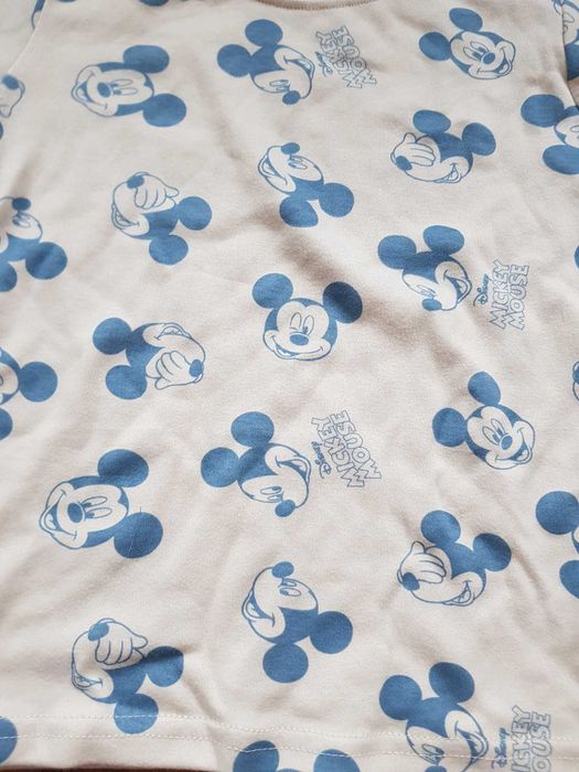 Piżama z długim rękawem zestaw Disney Myszka 98cm bawełna