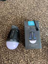 Lampa owadobójcza 2in1  ładowna z USB, wieszana -Nowa