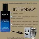 Чоловіча туалетна вода unice Black Intenso чоловіча, 100 мл