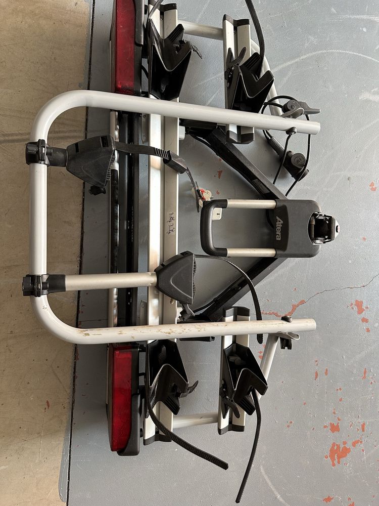 Atrelado atera reboque bicicletas tesla