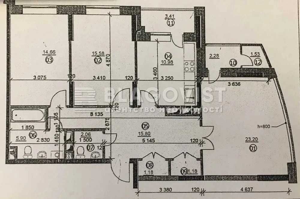 Без % продаж 3-кім на Ковальський провулок 19, м Шулявська