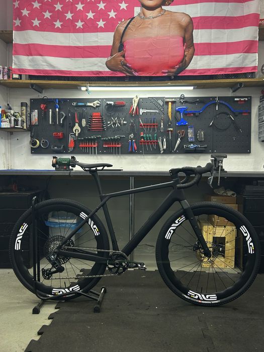 Rower gravel gravelowy karbon  sram axs